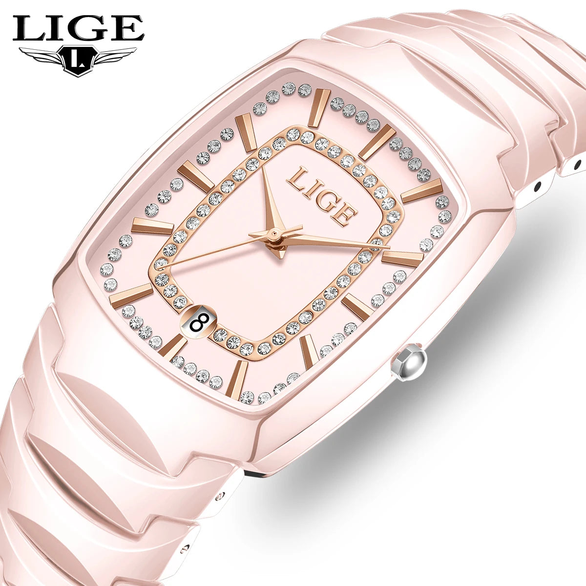 LIGE LuxeSquare™ Women’s Watch