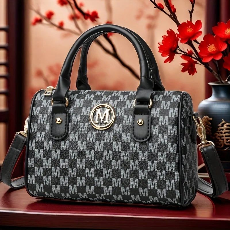 Vintage "M" Monogram Shoulder Bag