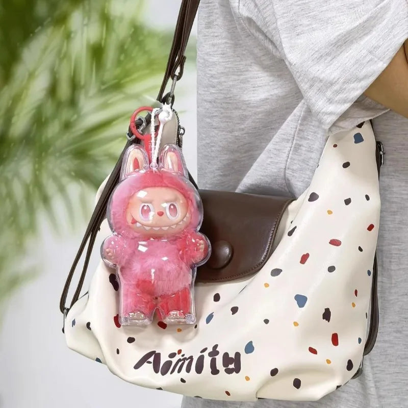 Mini Labubu – Transparent Protective Shell (V3 Accessory & Hanging Charm)