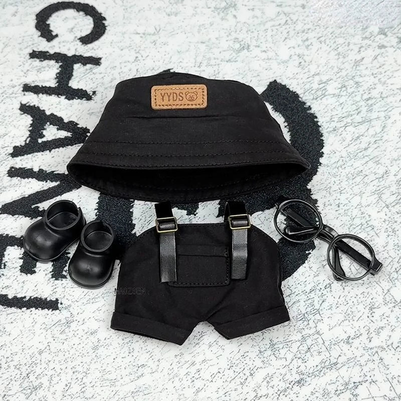 Mini Labubu – Urban Explorer Outfit Set (15/17cm Doll Clothes)