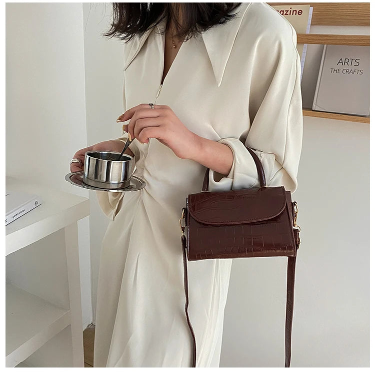 Croc Luxe Mini Crossbody Bag