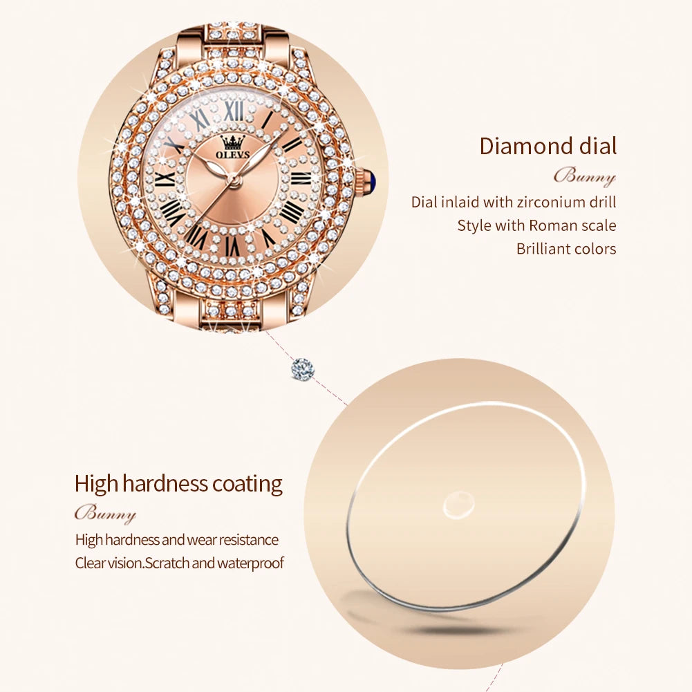 OLEVS Diamond Empress Watch