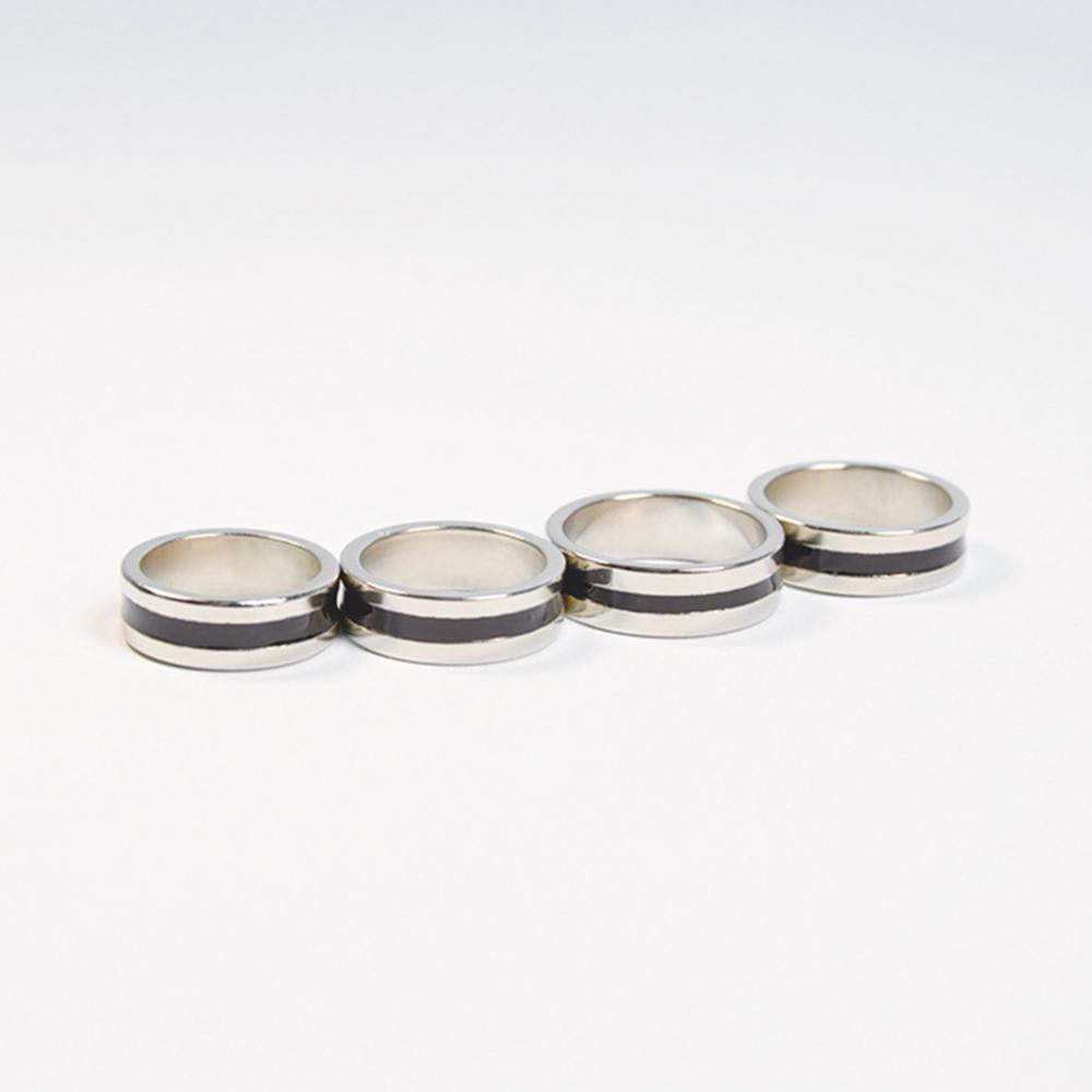 Magnetic Trick Ring – Sleek Steel Design