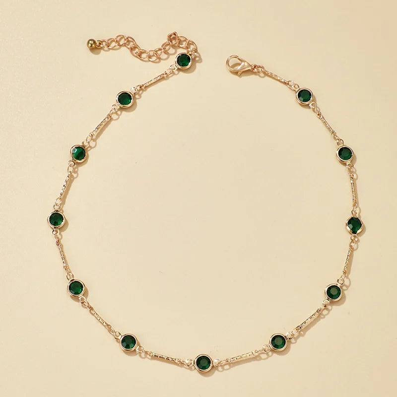 Colourful Candy Charm Choker – Aesthetic Beaded Tassel Necklace