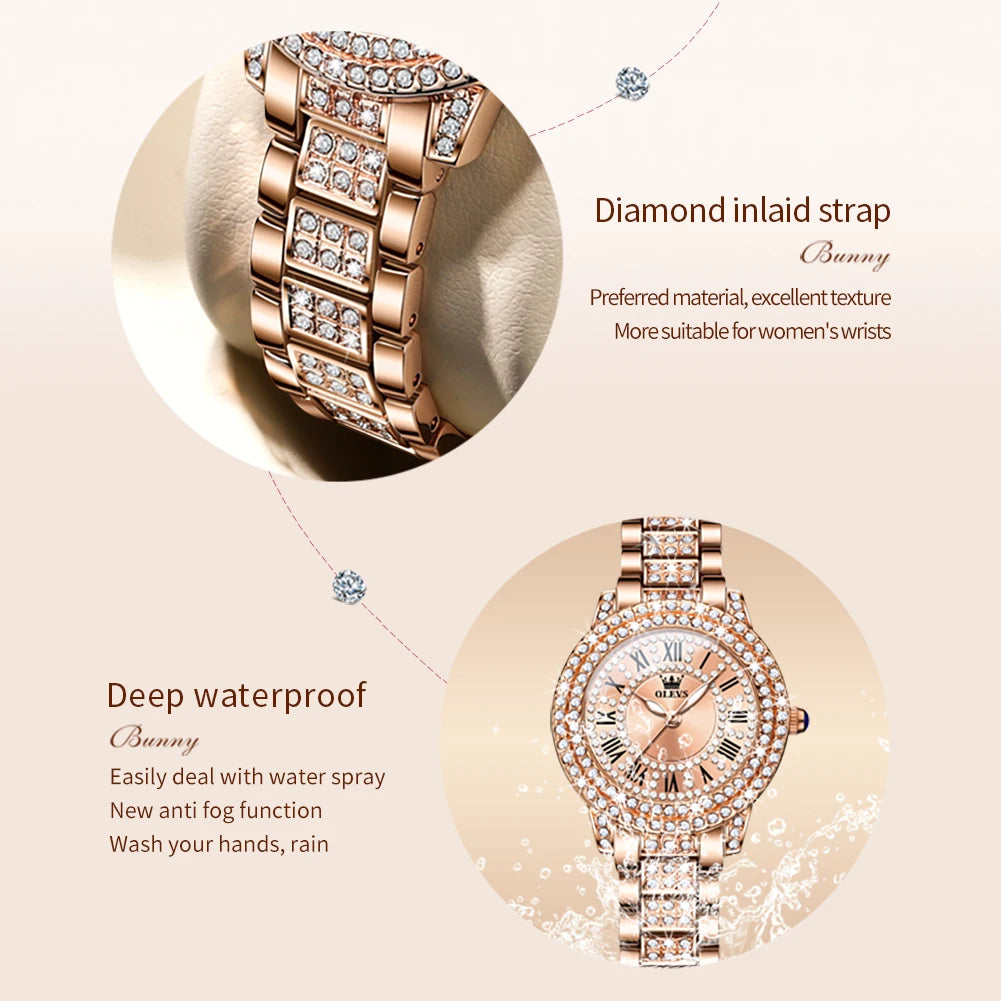 OLEVS Diamond Empress Watch