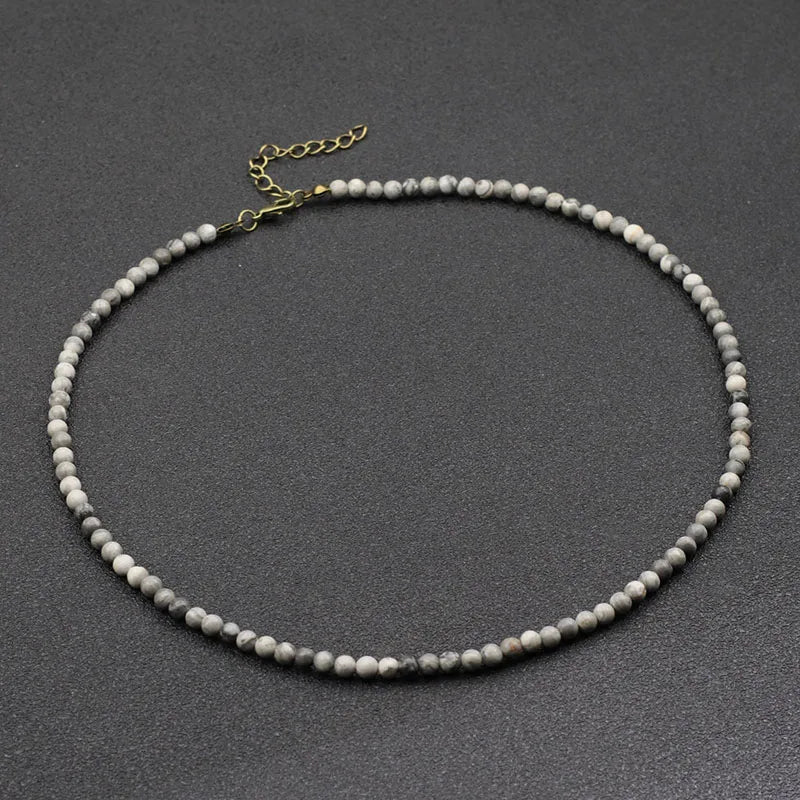 Natural Stone Men's Choker Necklace