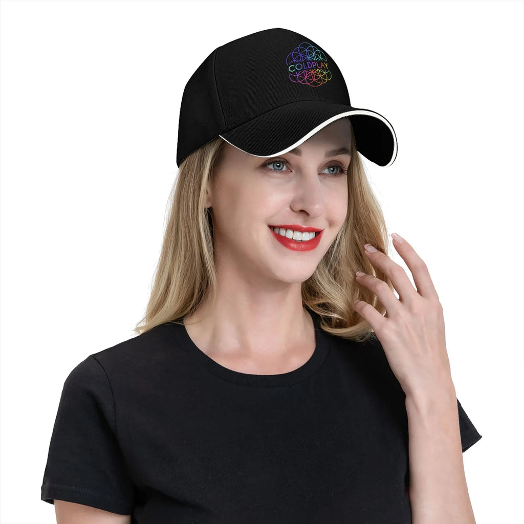 Coldplay Tour Edition™ Unisex Logo Cap – Adjustable Snapback Hat