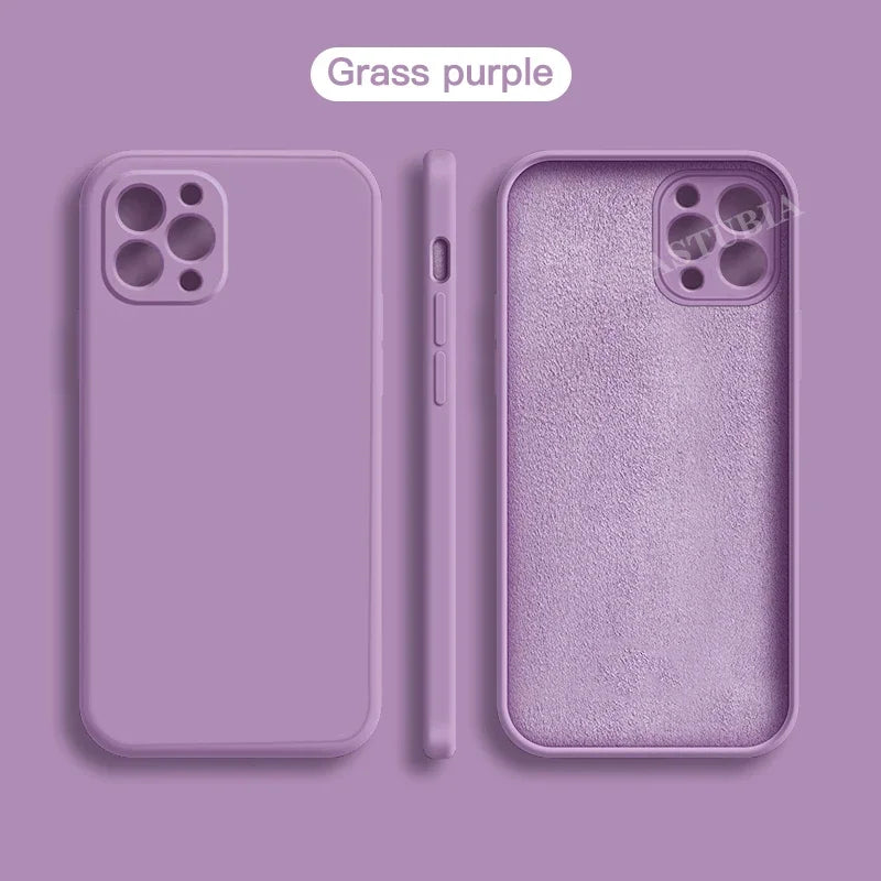 Multi-Color Liquid Silicone iPhone Case