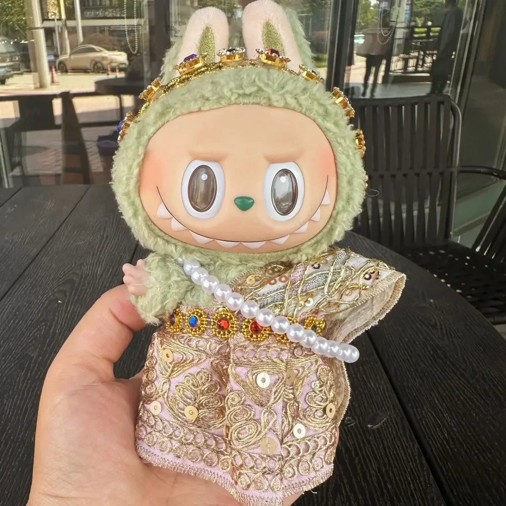 Labubu Thai Elegance Outfit – Traditional Style Dress (for V1/V2/V3 Dolls)