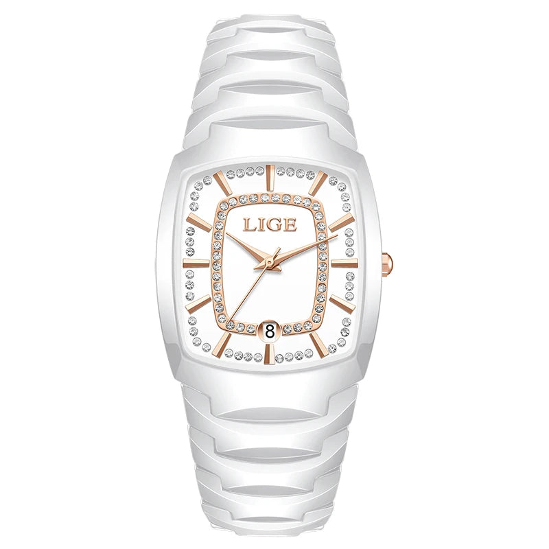 LIGE LuxeSquare™ Women’s Watch