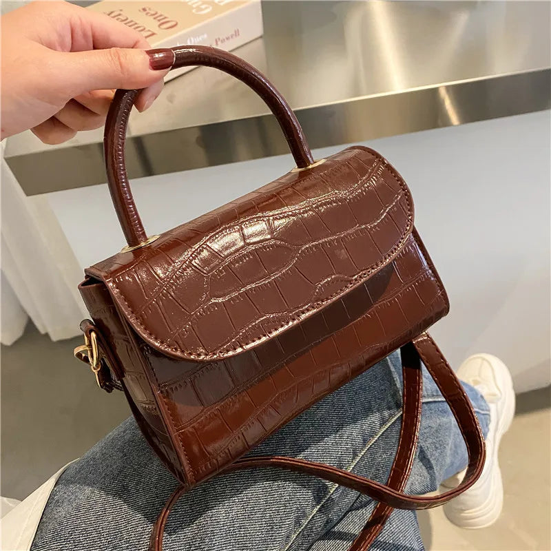 Croc Luxe Mini Crossbody Bag