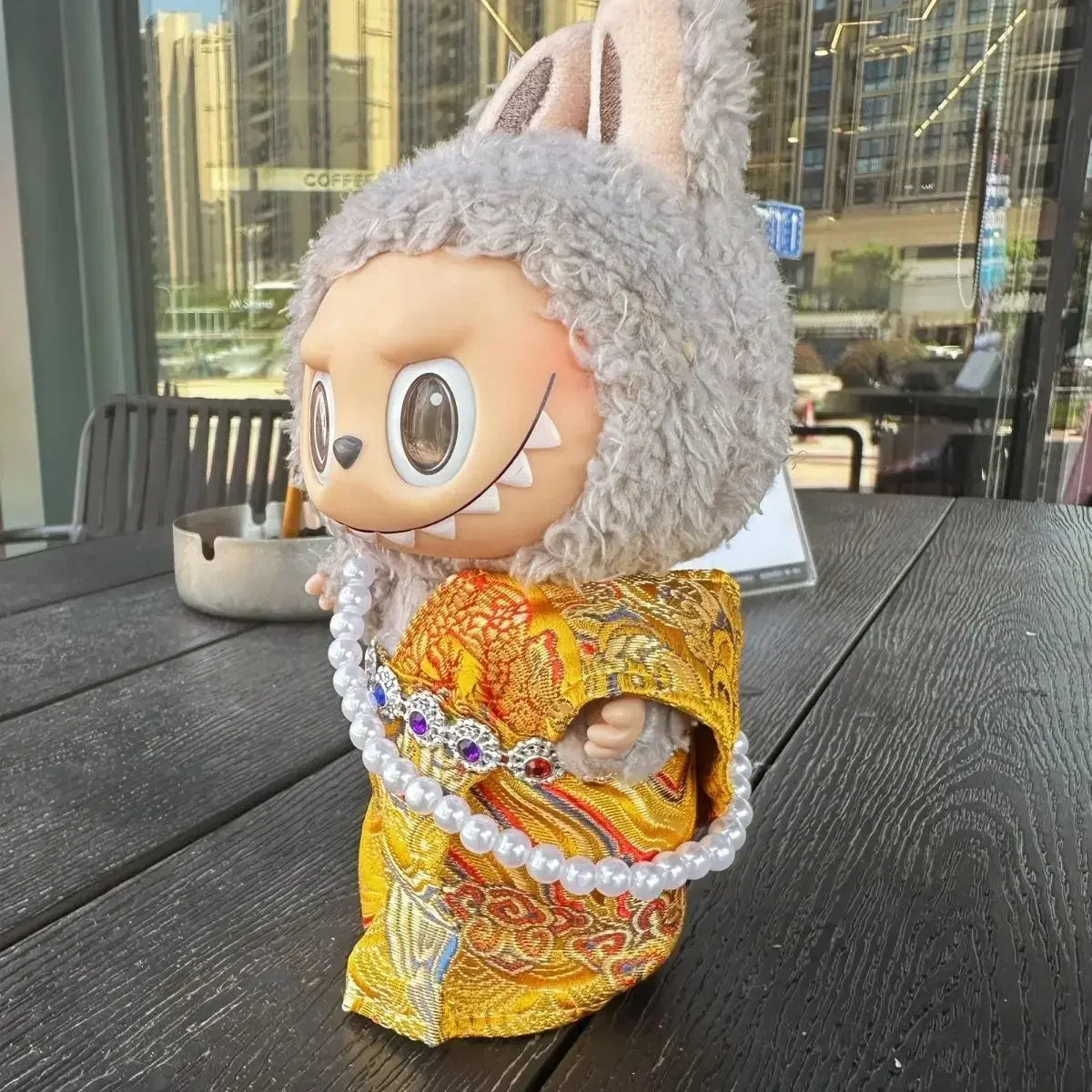 Labubu Thai Elegance Outfit – Traditional Style Dress (for V1/V2/V3 Dolls)