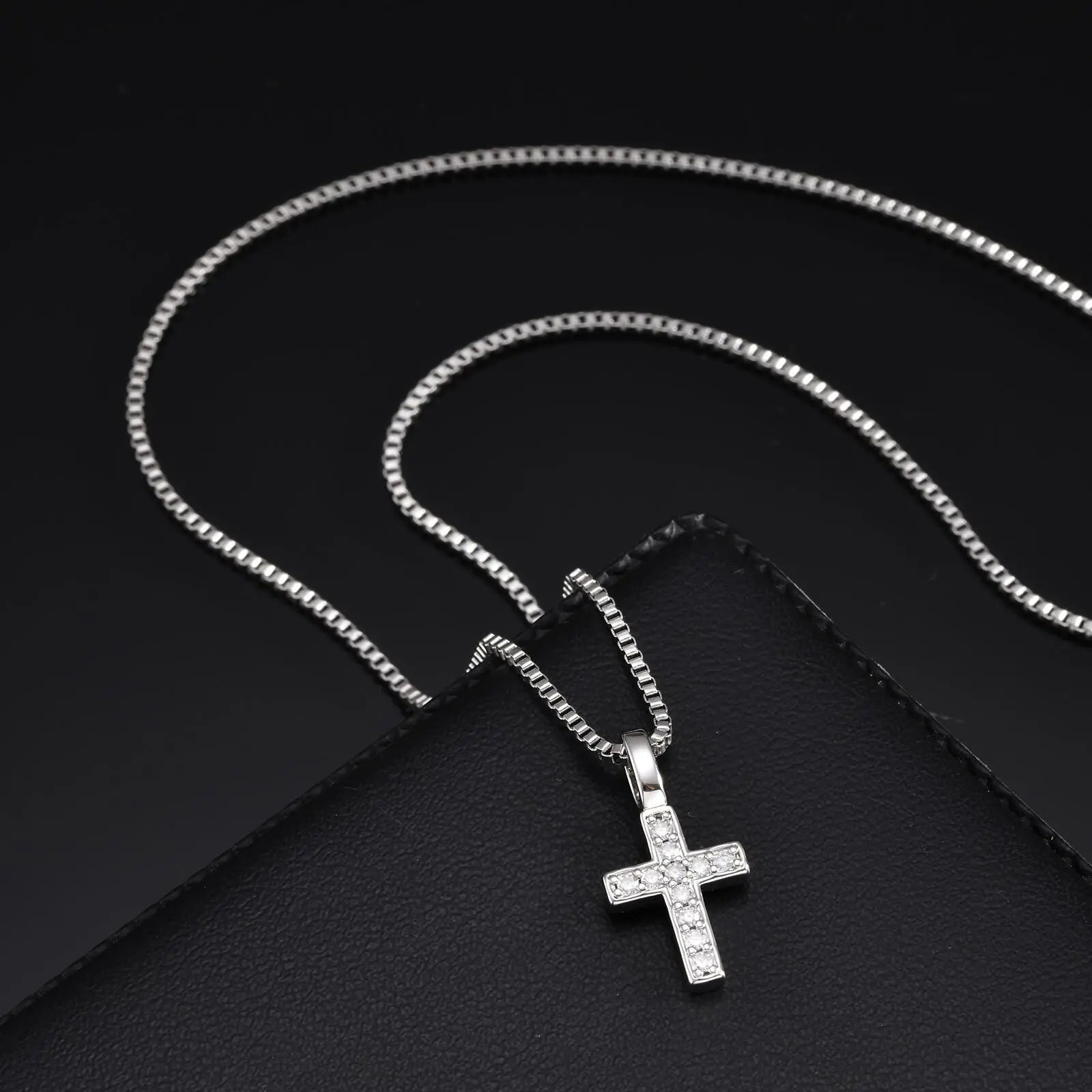 Vanguard Mini Cross Pendant Necklace