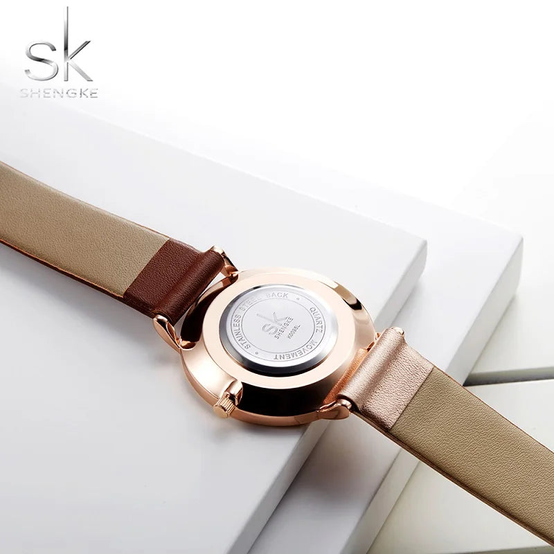 SK Creative Rose Gold Watch