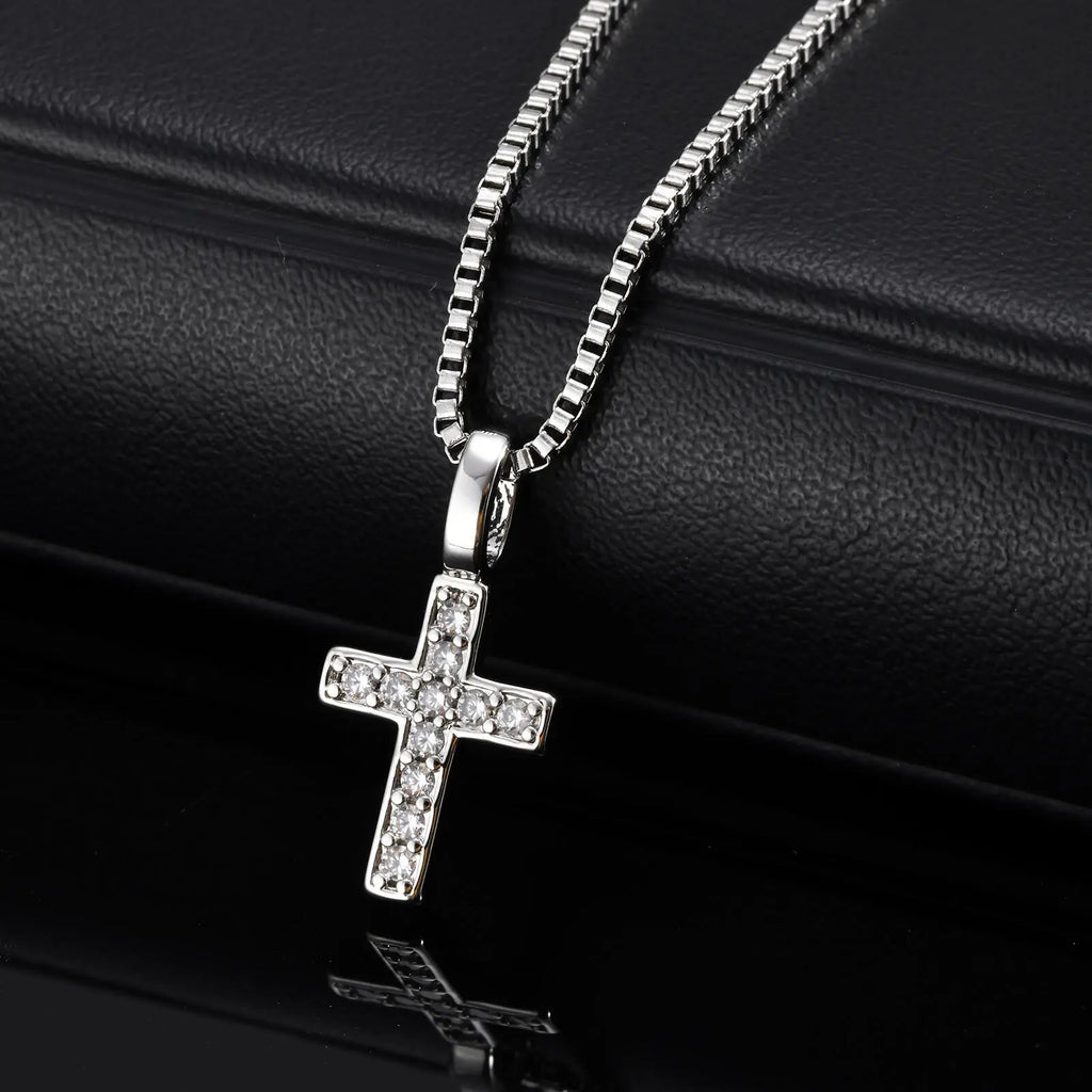 Vanguard Mini Cross Pendant Necklace