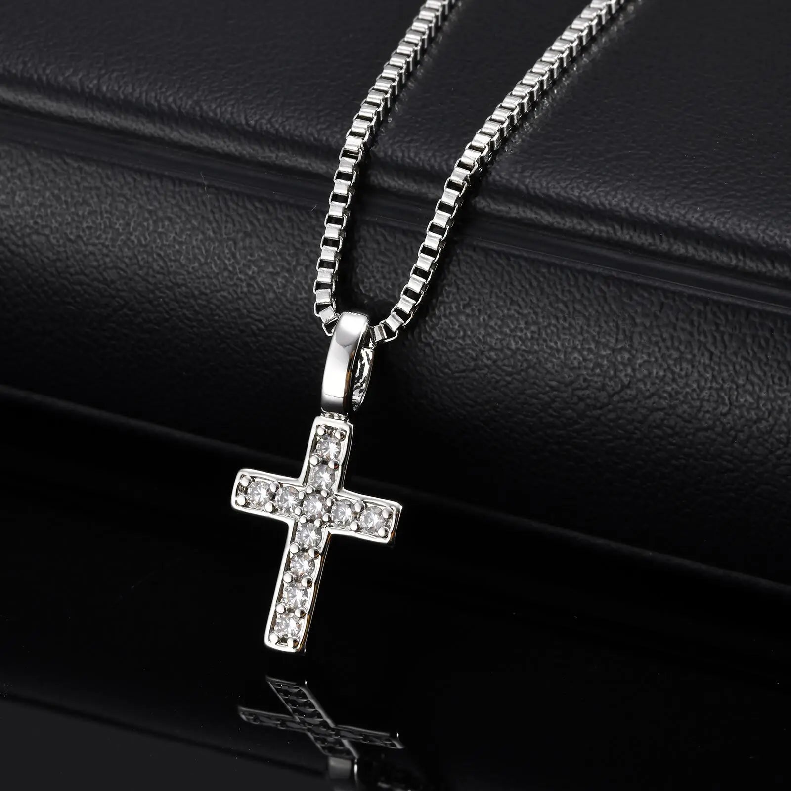 Vanguard Mini Cross Pendant Necklace