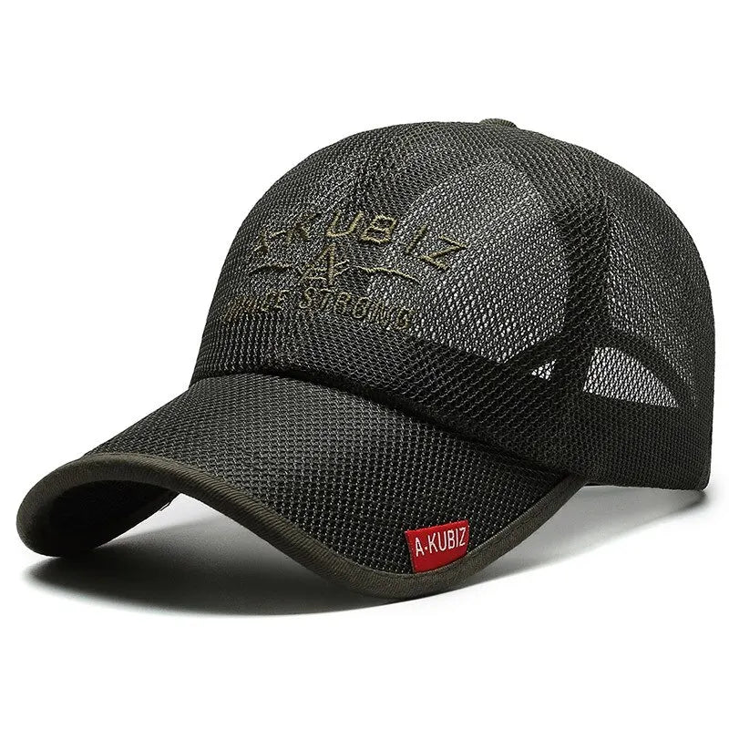 BreezeFit Embroidered Mesh Baseball Cap