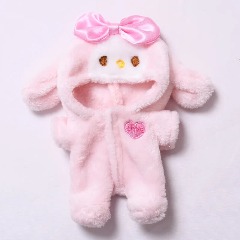 Mini Labubu – Bunny Dream Outfit Set (17cm Doll Clothes)
