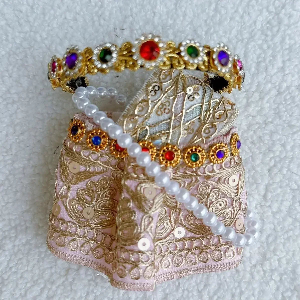 Labubu Thai Elegance Outfit – Traditional Style Dress (for V1/V2/V3 Dolls)