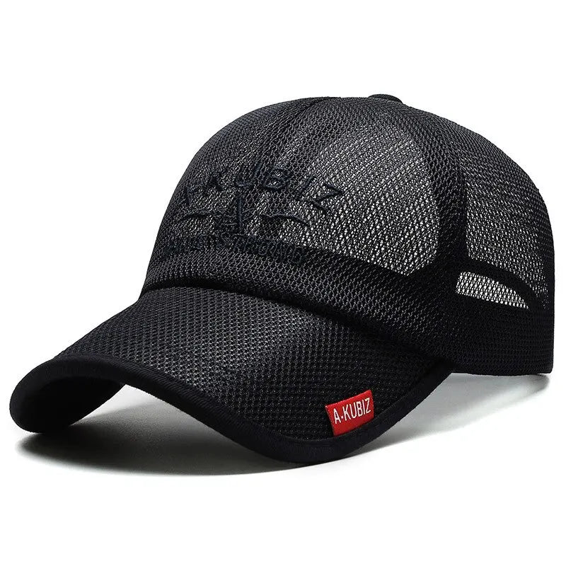 BreezeFit Embroidered Mesh Baseball Cap