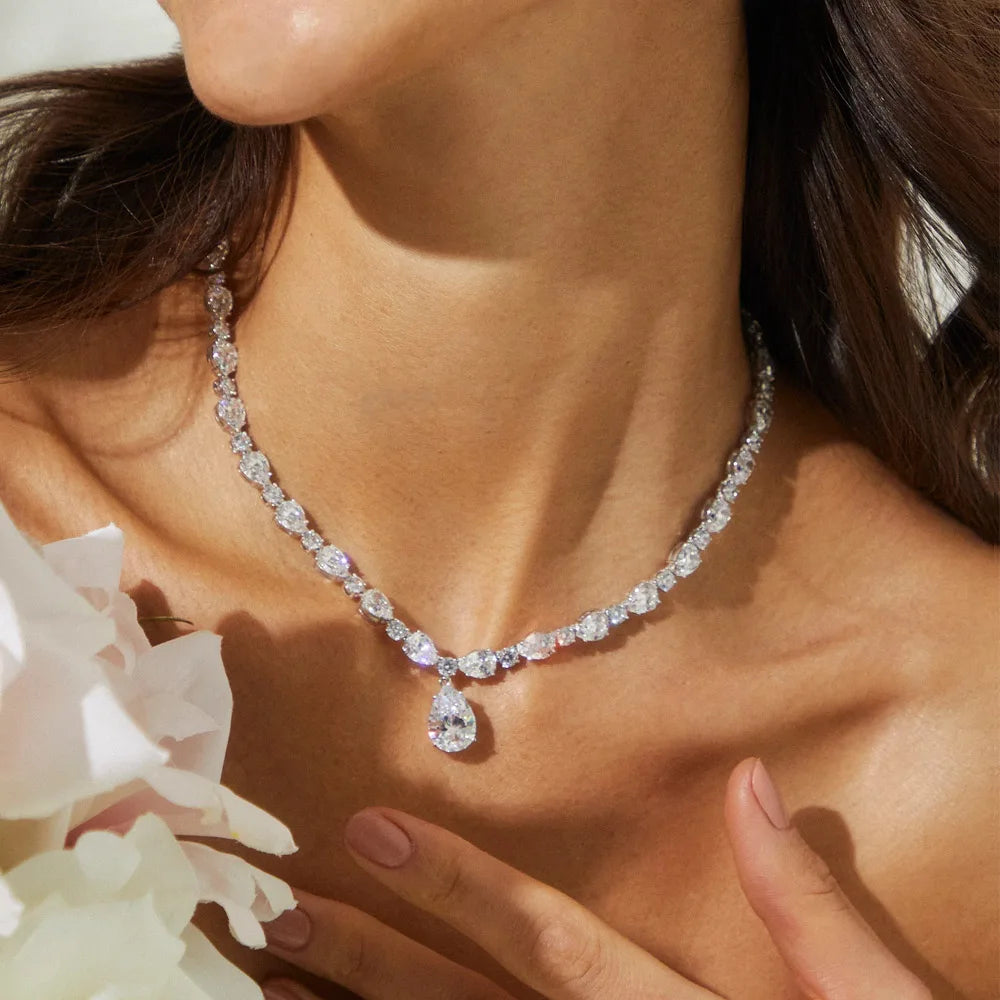 Celestia Pear Drop Choker