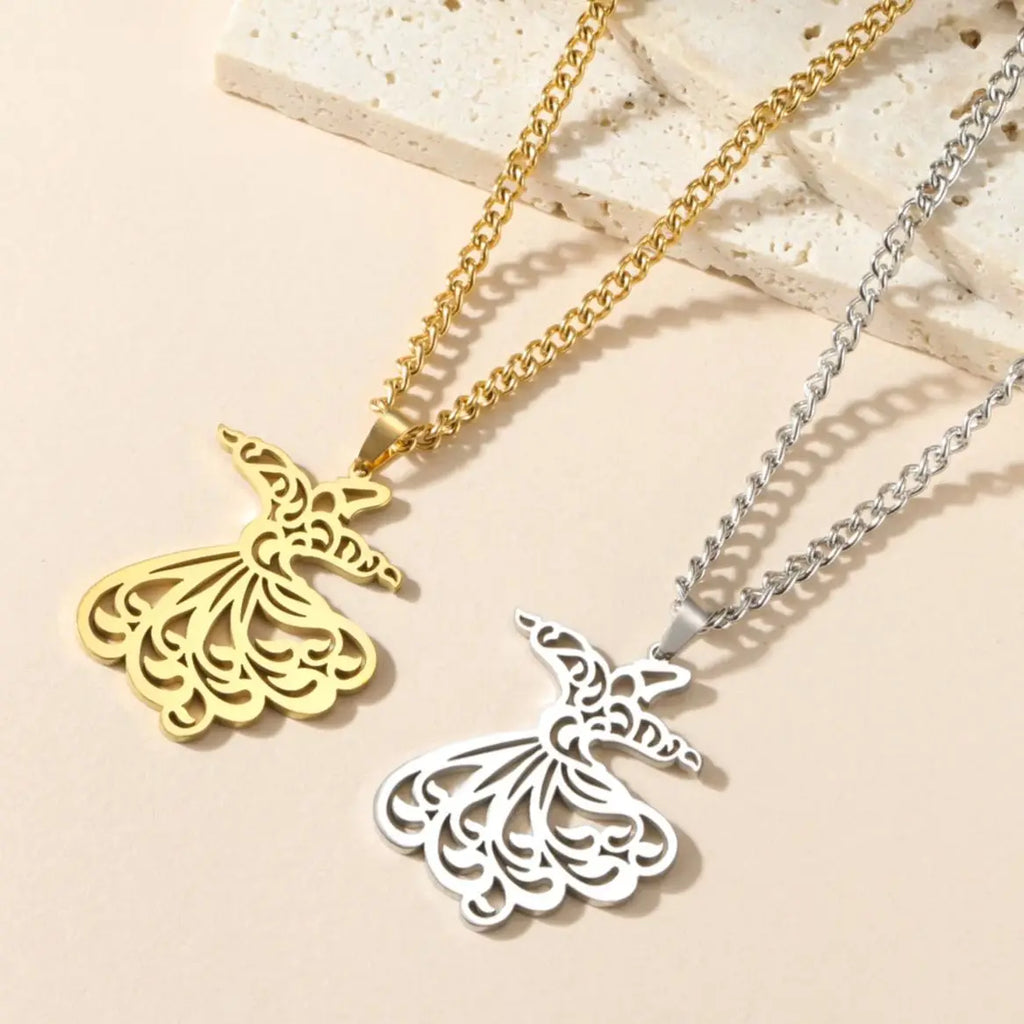 Rumi Whirling Dervish Necklace