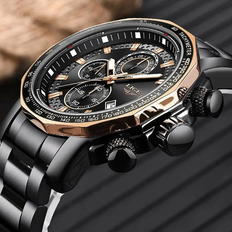 LIGE SteelForce™ ChronoSport