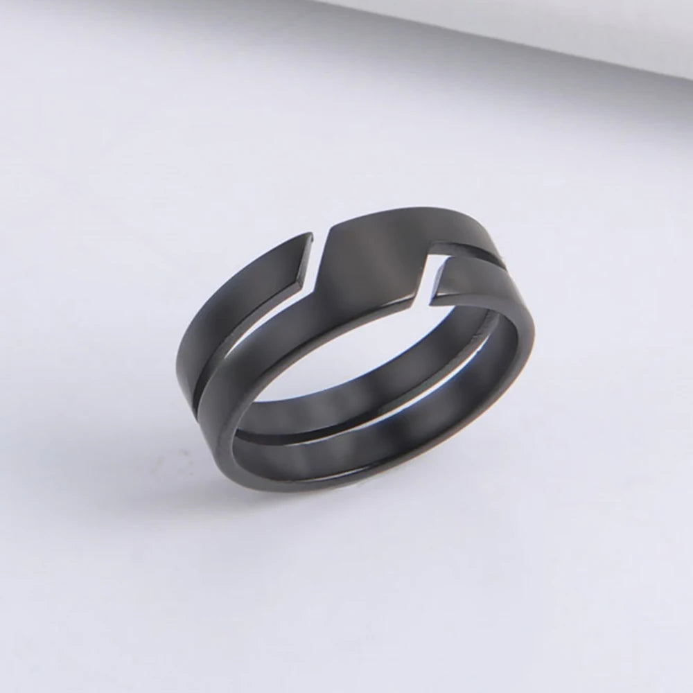 Skyrim Matte Stainless Steel Ring