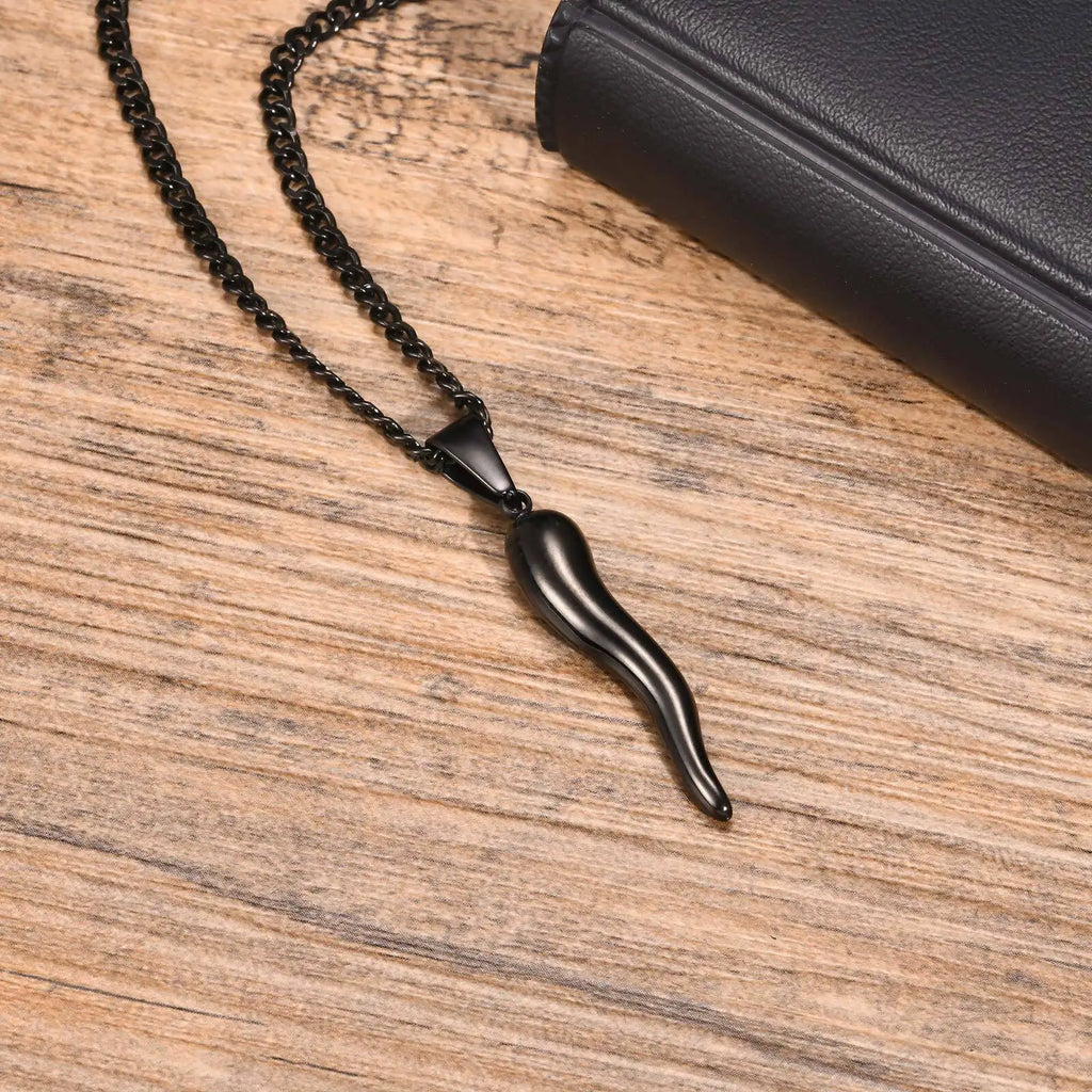 Cornicello Fortuna Necklace – Italian Horn