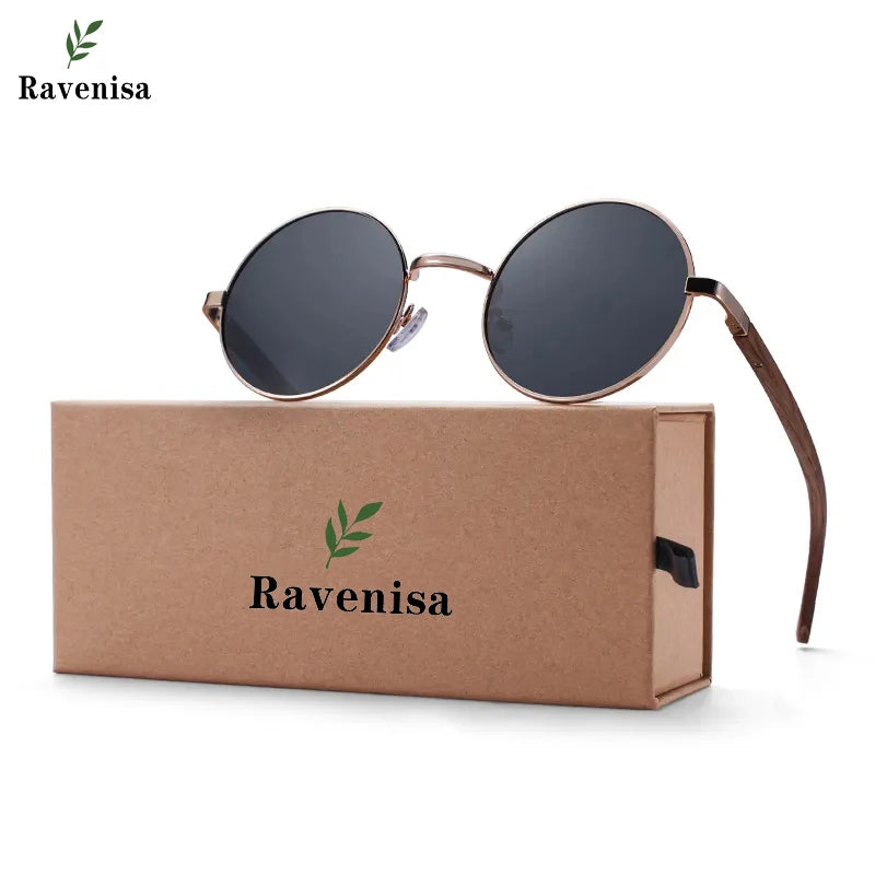 Ravenisa Orion Polarized Wood - Round Shades