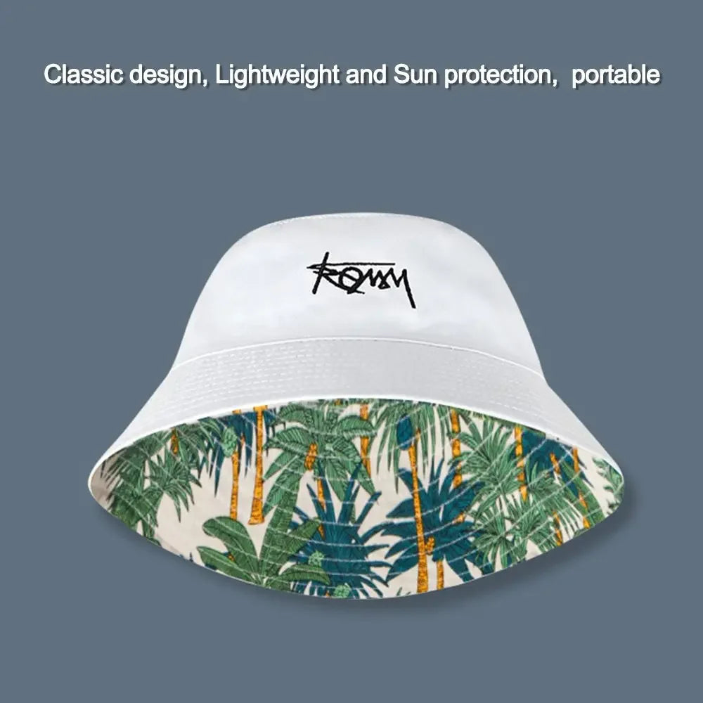 Unisex Two sided Bucket Hat – Graffiti & Tropical Print