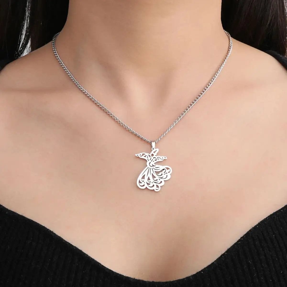 Rumi Whirling Dervish Necklace