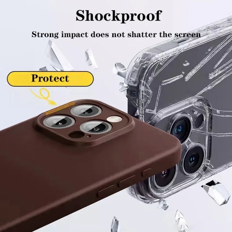 Multi-Color Liquid Silicone iPhone Case