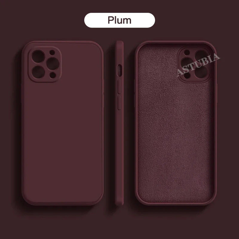 Multi-Color Liquid Silicone iPhone Case