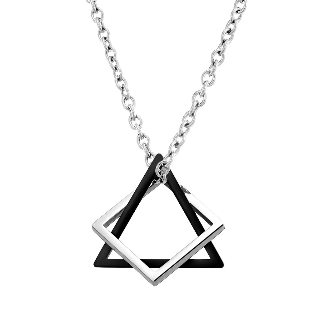 Aether Geometric Fusion Necklace