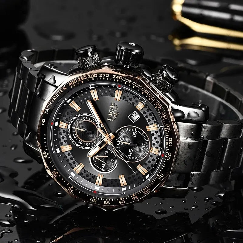 LIGE SteelForce™ ChronoSport