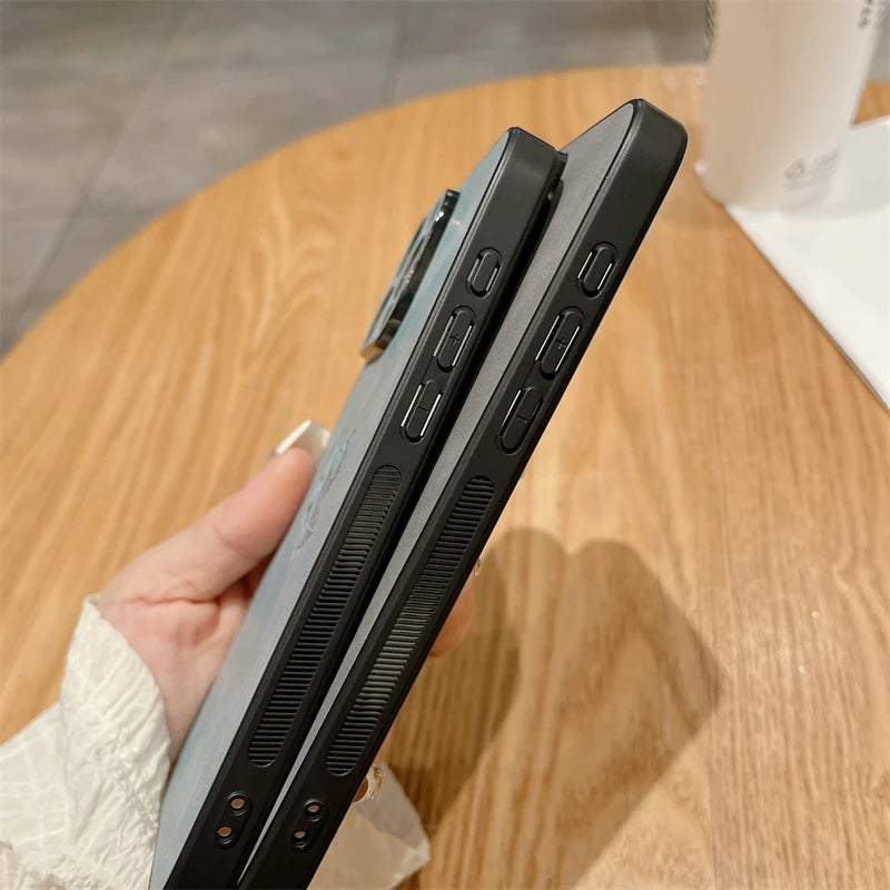 Vintage Leather Case for iPhone 11–16 Pro Max