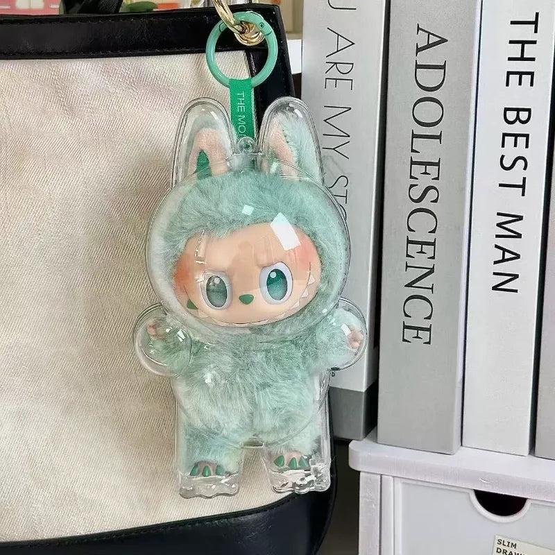 Mini Labubu – Transparent Protective Shell (V3 Accessory & Hanging Charm)