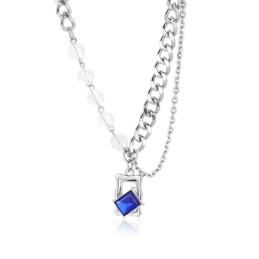 Vera Dual-Layer Pendant Necklace