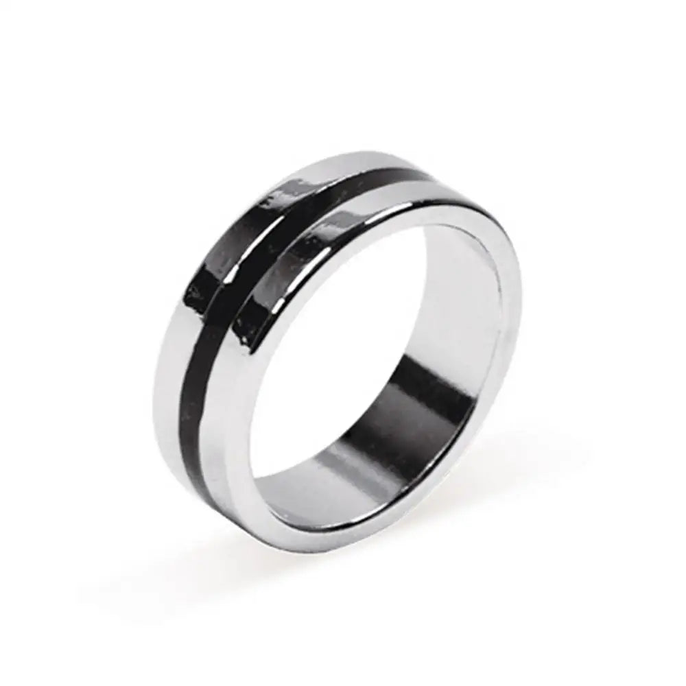Magnetic Trick Ring – Sleek Steel Design