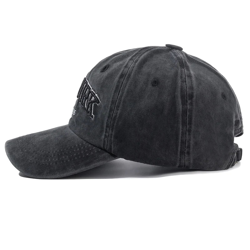 NYC Heritage™ Washed Cotton Cap – Unisex Vintage Dad Hat