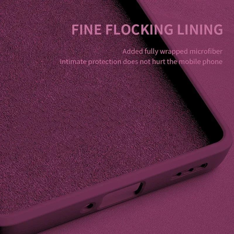 Liquid Silicone Phone Case for iPhone 11–16 Pro Max