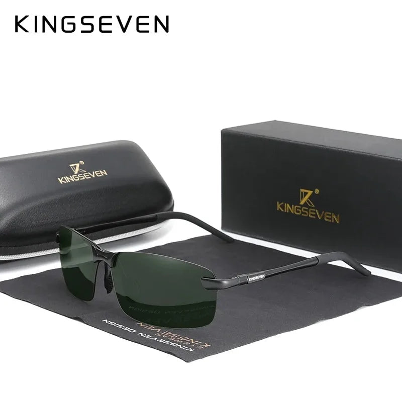 KINGSEVEN Men's Photochromic Polarised Sunglasses