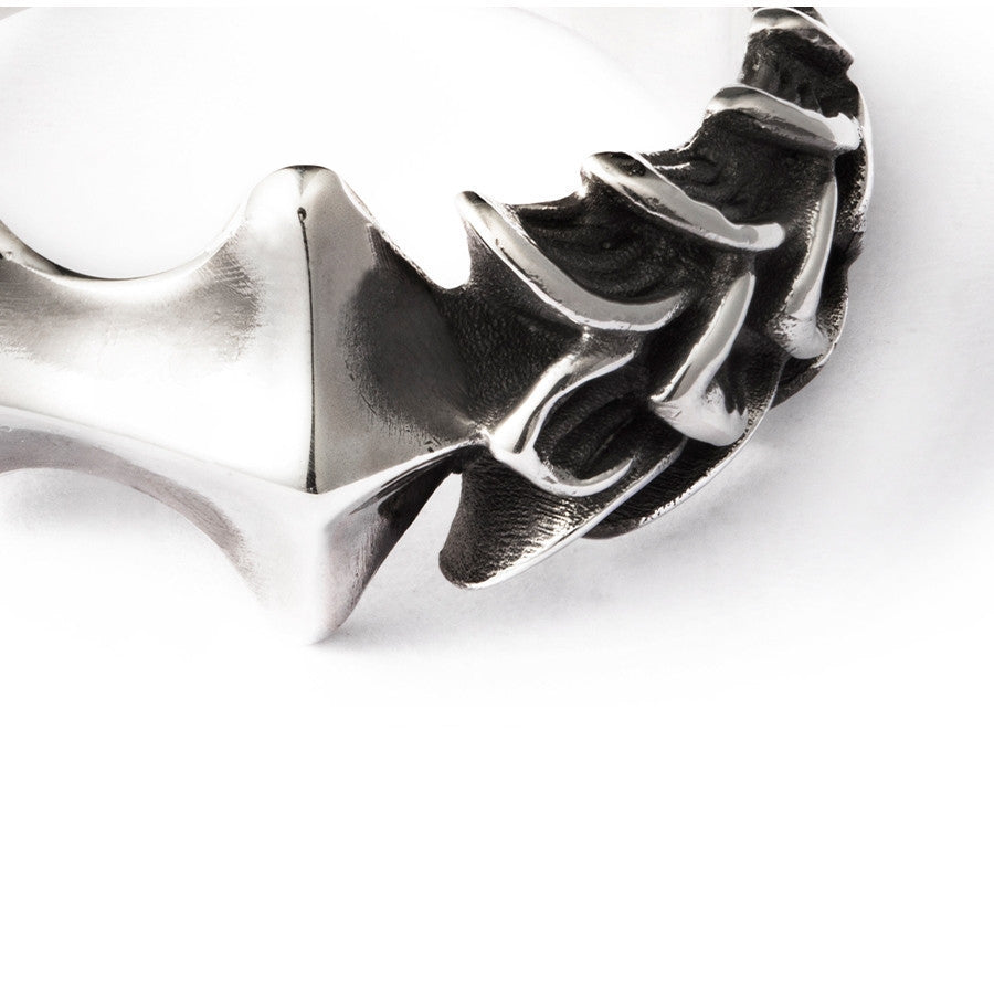 925 Silver European And American Vintage Joint Ring