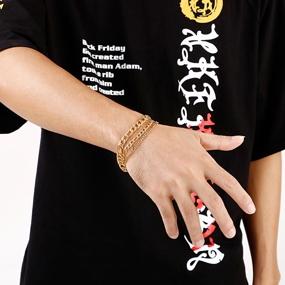 Creative Titanium Steel NK Chain Bracelet